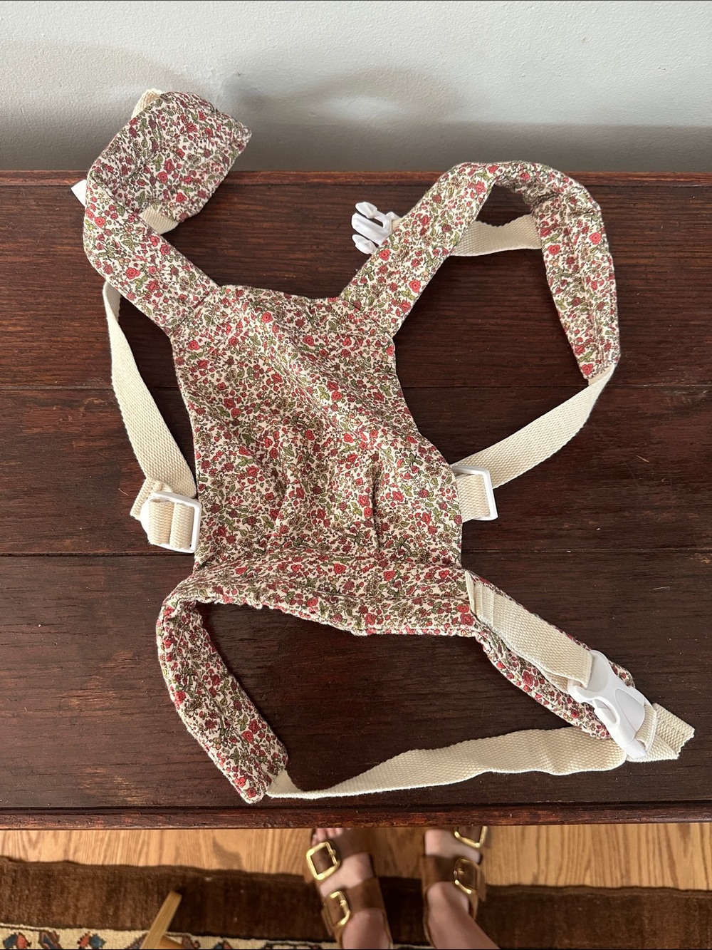 Olli Ella Floral Cotton Doll Holder